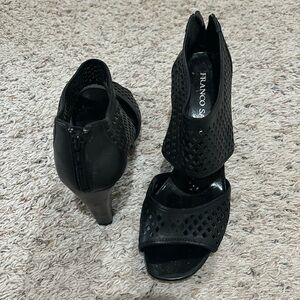 Franco Sarto black booties